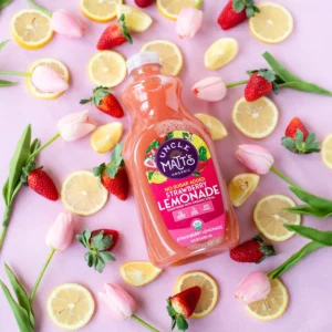 No Sugar Added Strawberry Lemonade 52oz (4 Bottles)